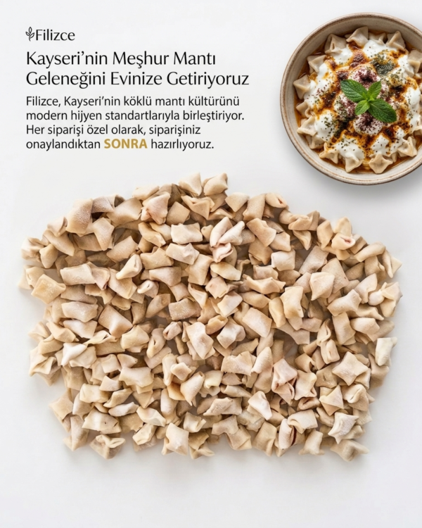 Ev Yapımı Mantı Siparişi ile Sofralarınıza Lezzet Katın!