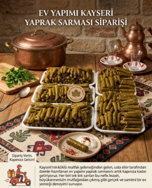 Ev Yapımı Kayseri Yaprak Sarması Siparişi Ev Yapımı Kayseri Yaprak Sarması Siparişi